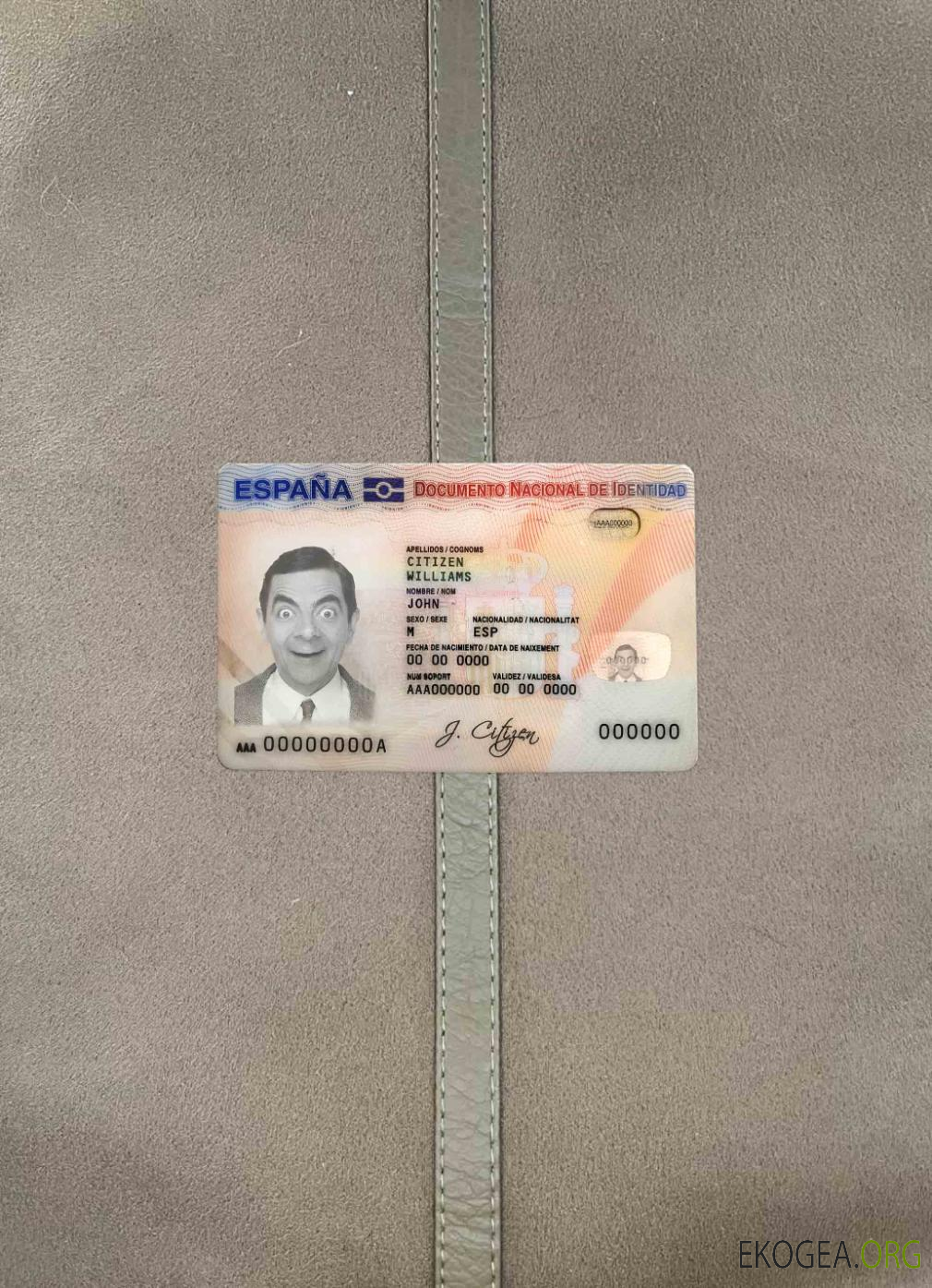 Espagne ID photolook AVANT